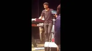 This kid is only 16? Crazy! (Uptown Funk Band Cover)