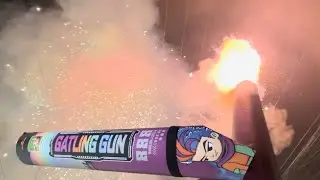 888 shots Gatling Gun - Tiger Fireworks | New Year&rsquo;s Eve 2025