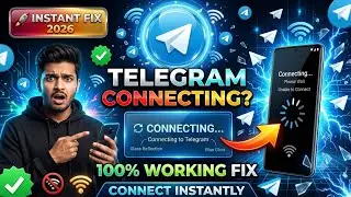 Telegram Not Working Today | Why Telegram Is Not Working | Telegram Connecting Problem Fix