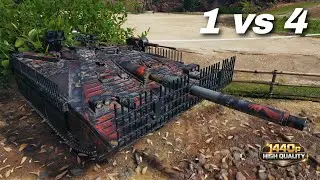 Outnumbered 1v4 — Strv 107-12 Refused to Lose