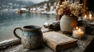Snowy Day Jazz & Deep Focus | Relaxing Instrumental Winter Study Music
