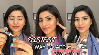 How to apply False Lashes | Dos and Donts | URDU/HINDI |  Alina Saleem