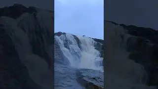 Kuntala waterfalls📍 #waterfall #kuntala #highestwaterfall #nature #greenery #forest #adilabad #tg
