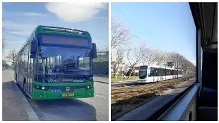 #Busleven 23 - 4k - Streekbuzz 92 - Rotterdam Zuidplein - Dordrecht - Ebusco 6128 - 30-3-2021.