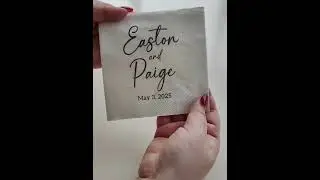 Personalized Paper Napkins for Wedding Custom Napkins of Your Text 50