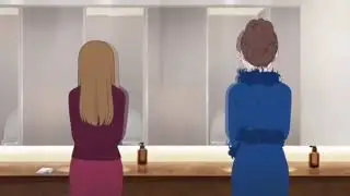 Ecchan x aya ## light yuri [Happy go lucky days ]