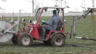 Weizen Düngen mit Gülle (Startgabe, 1. Güllengabe, ) mit Aebi TT33 und Fendt 307Ci