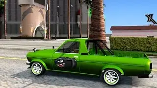 GTA San Andreas - Nissan Sunny K Truck FISH ART EnRoMovies _REVIEW