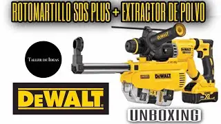 #Dewalt SDS Plus con Extractor de Polvo DCH263R2DH UNBOXING