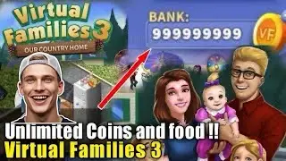 Virtual Families 3 Hack | Unlimited Free Coins Mod (iOS/Android)