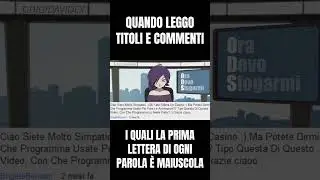 Quando i Titoli Hanno La Lettera Maiuscola