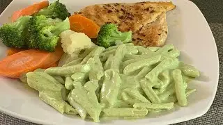 Sopa verde fácil y rápido