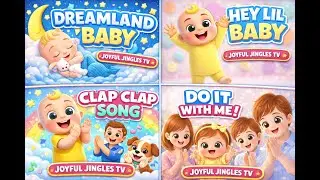 Hey Lil Baby! 🎵 Fun Action Song for Kids & Toddlers 👶 | 4+ Nursery Rhymes | Joyful Jingles TV