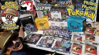 ULTRA PRISM LAUNCH PARTY!! EVERY NEW POKEMON CARD PRODUCT!! OPENING A WHOLE BOX OF PRERELEASE KITS!!