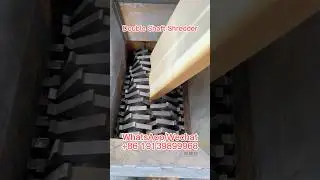 Sponge/foam recycling mattress shredding equipment #crushing #shredder #recycling