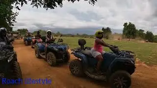 ATV at JamWest Motorsport & Adventure Park Negril for the first time🔥🔥 (part 1)