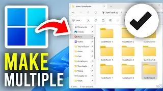 How To Make Multiple Folders At Once In Windows 11 & 10 - Full Guide