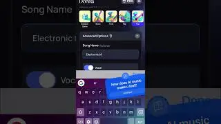 🧑🏼&zwj;🎤 Let's try Donna AI Music App #aimusic #donnaai