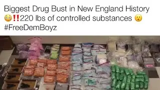 Biggest Drug Bust In New England History 😮 220 lbs of controlled substances 😳‼️