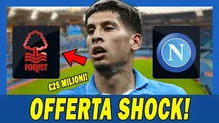 🚨 BOMBA DEL GIORNO: OLIVERA AL NOTTINGHAM? IL NAPOLI CHIEDE 25 MILIONI!