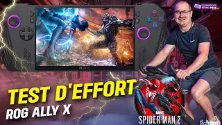 SPIDERMAN 2: Le TEST d'effort sur Rog Ally X, belle surprise!