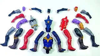 AVENGERS SUPERHERO.. DR STRANGERS vs BATMAN vs IRONMAN vs THANOS.. 