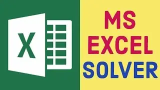 Solver | Microsoft Excel | Study Help For All