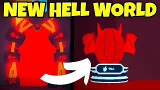 NEW HELL WORLD UPDATE IN ROBLOX TAPPING LEGENDS X