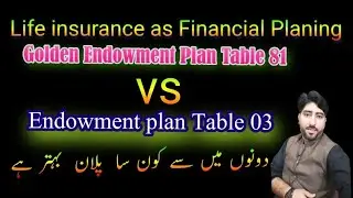 Statelife Golden Endowment Table 81  vs Endowment Plan Table 03 ||Which plan is the best