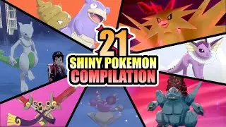 21 SHINY POKEMON REACTION COMPILATION!! | Dynamax Adventures | Pok&eacute;mon Sword and Shield