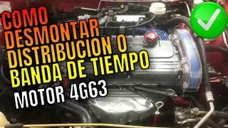 ✅ DESMONTAR CORREA DISTRIBUCIÓN / BANDA DE TIEMPO ⏲️