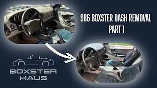 Tutorial - 986 Boxster Dash Removal - Part 1