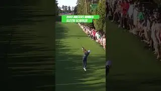 2022 Masters Winner Scottie Scheffler #scottiescheffler  #themasters #golfswing #golf #augusta