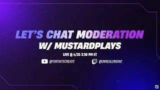 Moderation with Mustard Plays | Let&rsquo;s Chat