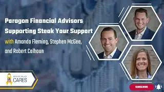 Paragon Financial Advisors Supporting Steak Your Support