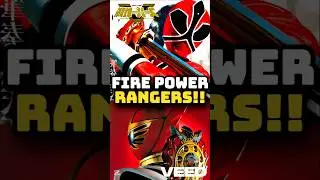 Best Fire Elemental Rangers #powerrangers #redranger #powerrangerssamurai #shorts #tommyoliver #mmpr