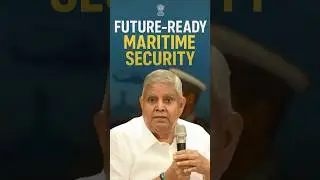 Future-Ready Maritime Security | #VicePresident Shri #JagdeepDhankhar