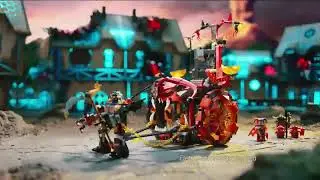 Lego Nexo Knights Spot TV The Fortrex VS Jestro's Evil Mobile 15 sec