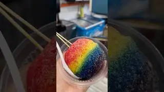 Rainbow Ice Ball in Penang, Malaysia