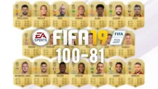 VIDAL 57 DE RITMO?!?! NUEVAS MEDIAS FIFA 19 | TOP 100-81