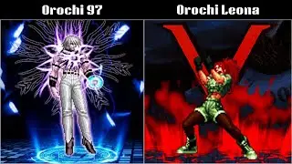 🎮 KOF Mugen 🔥 Orochi vs Orochi Leona ☣️ Epic 1v1 Fight