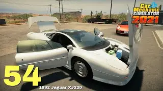 1992 Jaguar XJ220 Rebuild!!! | Car Mechanic Simulator 2021