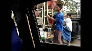 The streets of Yangon