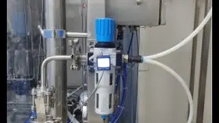 Festo AFR (air filter regulator) Span, settings.