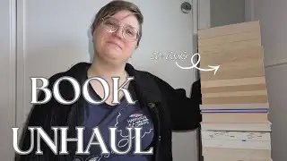 Getting rid of books I read in 2025 that I don't want to keep on my shelves