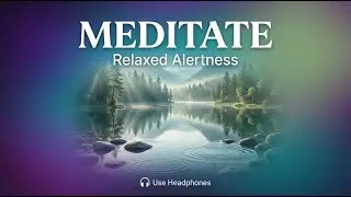 Meditate relaxed alertness music.