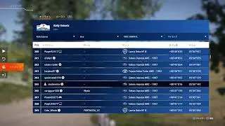 Practice and setting  GT7, WRC