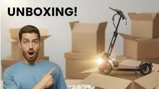 Zero 10X electric scooter Unboxing #unboxing 