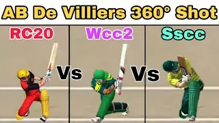 AB de Villiers 360&deg; Shot | Rc20 Vs Wcc2 Vs Sscc | Rc20 | Wcc2 | Sscc | FewRen Gaming |