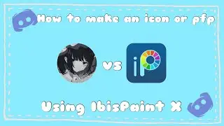 how to make an icon or pfp using Ibis Paint X | discord server